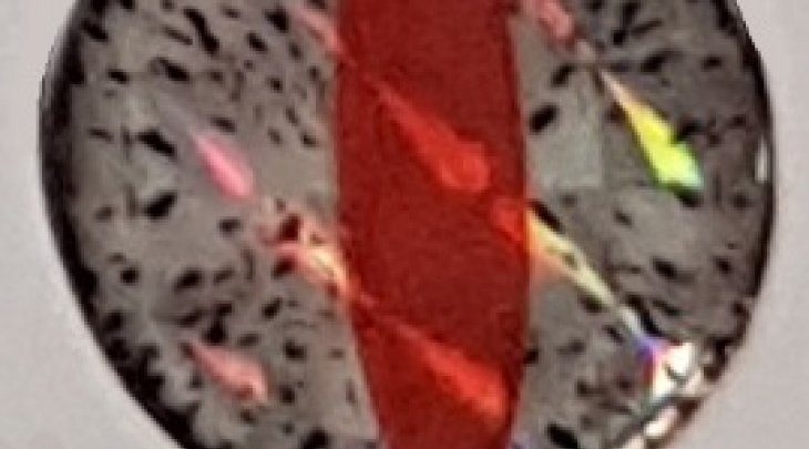 ΜΑΤΑΚΙΑ GFS 4D LIVE EYES 28mm ΑΣΗΜΙ-ΚΟΚΚΙΝΟ/SILVER-RED