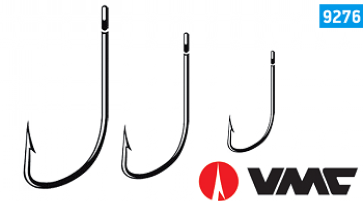 VMC 9276 NI ALLROUND - CRYSTAL No 10 RINGED HOOKS