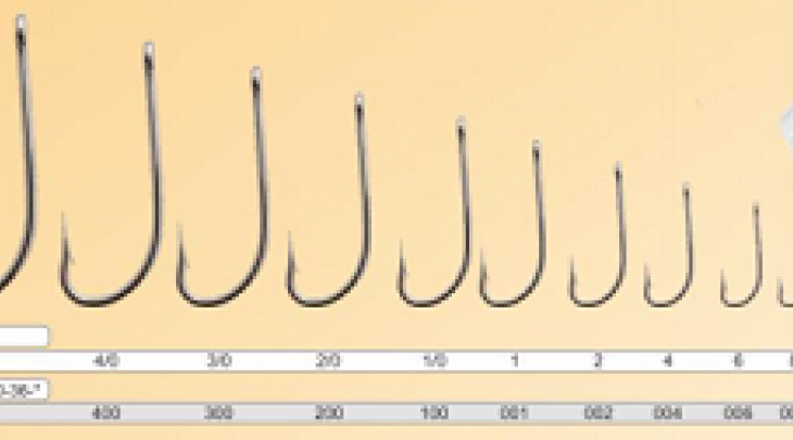 AWA-SHIMA CUTTING 41-3753 RINGED HOOKS