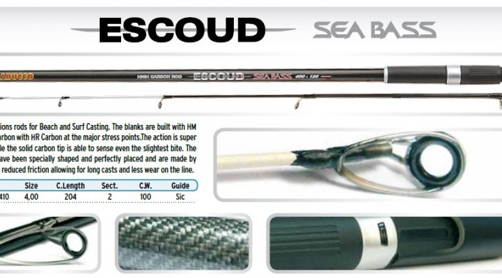 ΚΑΛΑΜΙ TRABUCCO ESCOUD SEA BASS 4.00m/150gr SURF CASTING