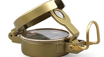 ΠΥΞΙΔΑ LENSATIC COMPASS ΧΡΥΣΗ